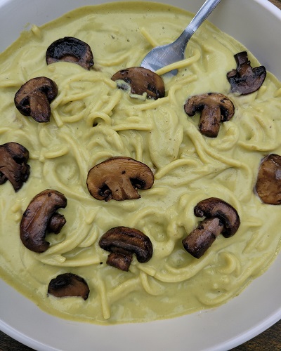 Poblano Green Creamy Sauce for Pasta and Enchiladas