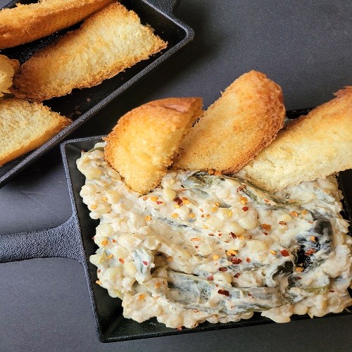 Corn and Poblano Pepper Dip